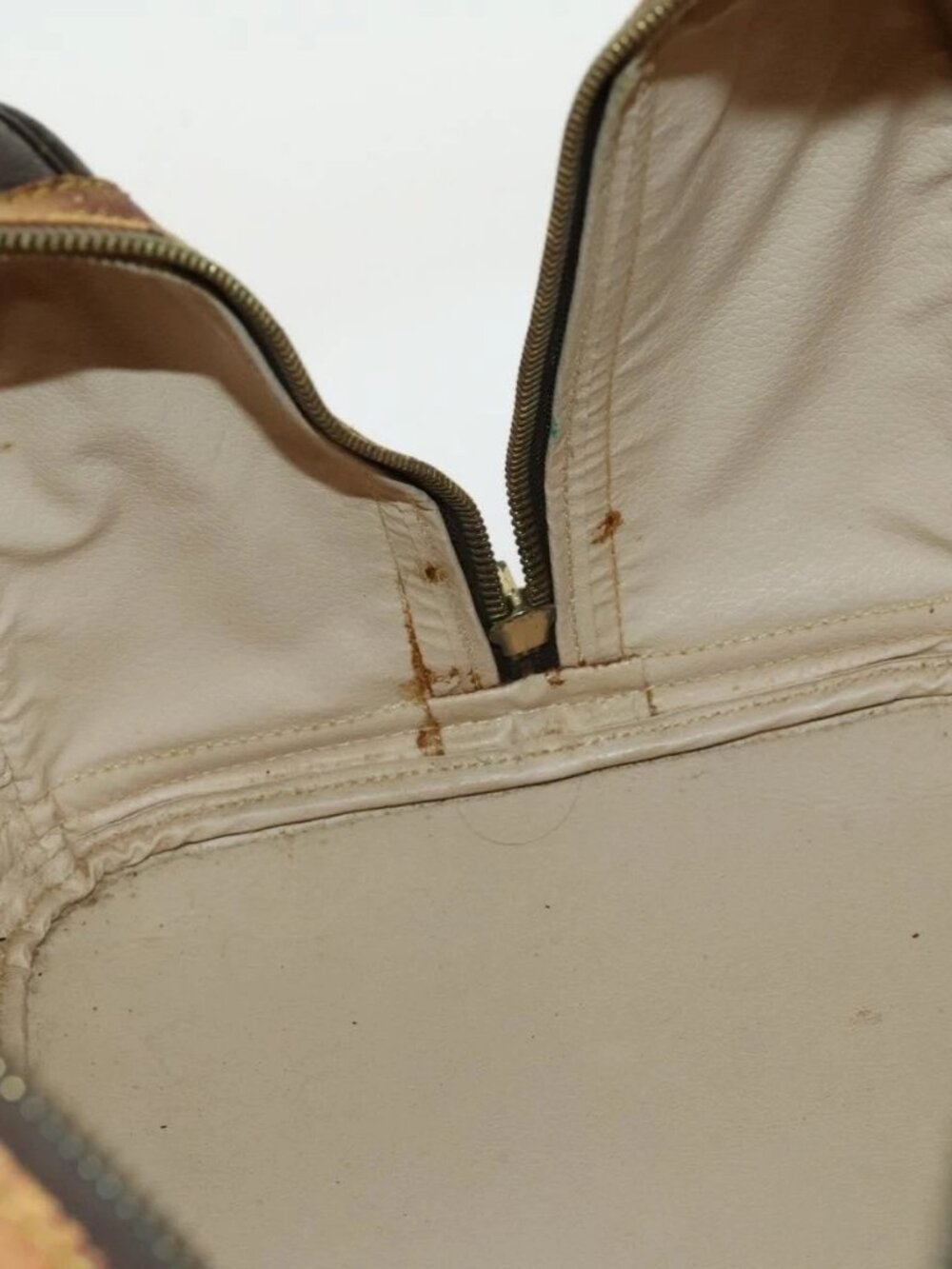 LOUIS VUITTON Monogram Sac Sports Boston Bag M41444 LV Auth 158448 - Picture 12 of 16